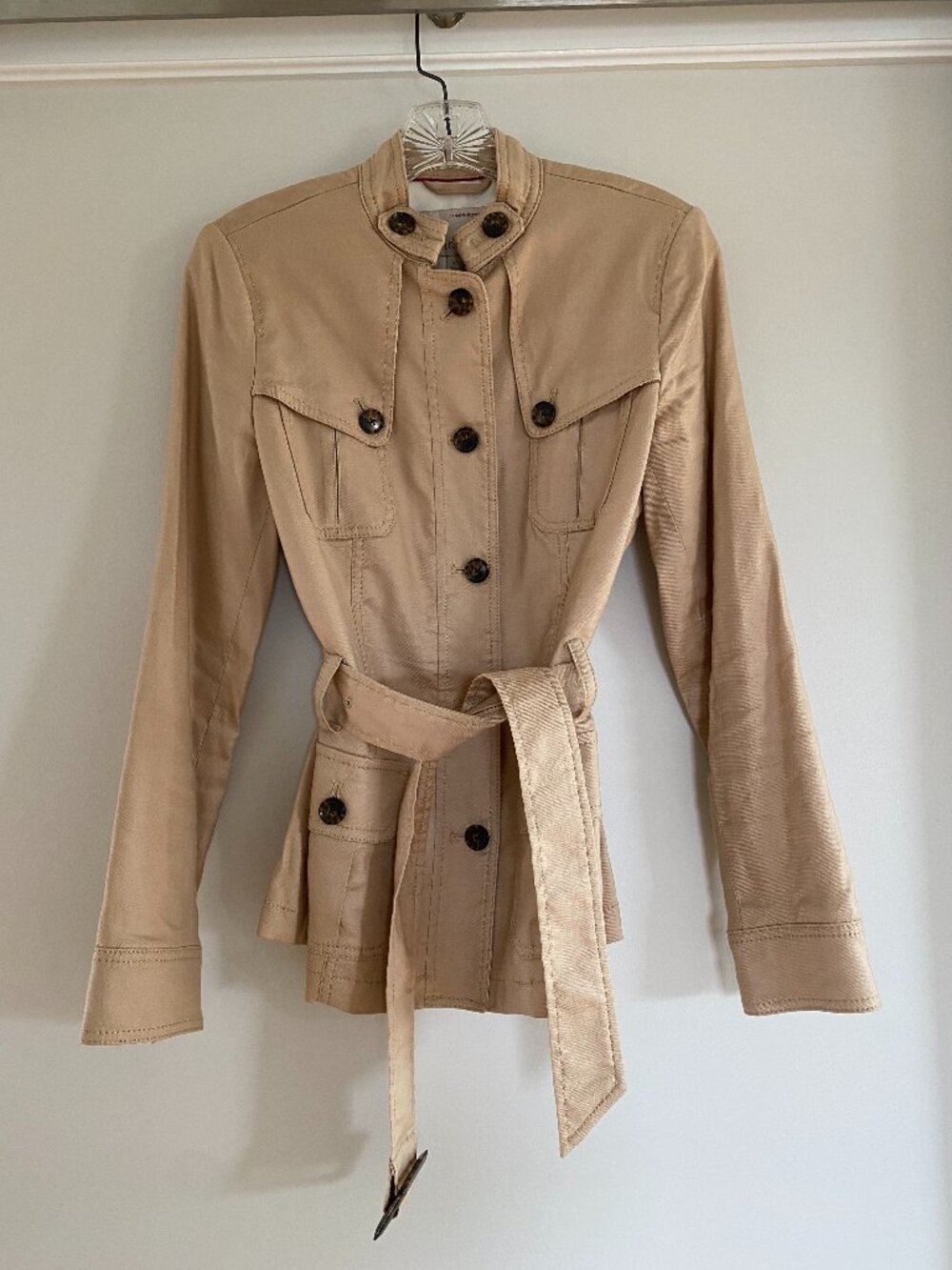 BANANA REPUBLIC HERITAGE WOMEN’S SOFT SAFARI JACKET. SZ XS. EXCELLENT CONDITION.
